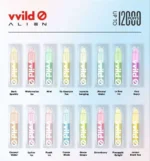 正品小野外星人VVILD ALIEN 12000口可视化油仓带电量显示经典潮流一次性电子烟-多口味可选 - 图片 3